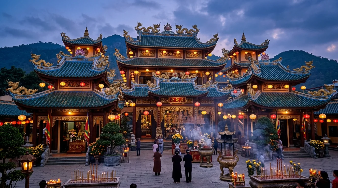 Miếu Bà Chúa Xứ Núi Sam Châu Đốc