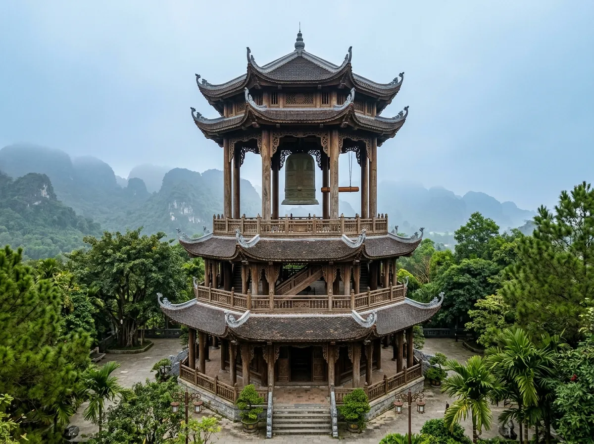 Tháp Chuông Chùa Bái Đính