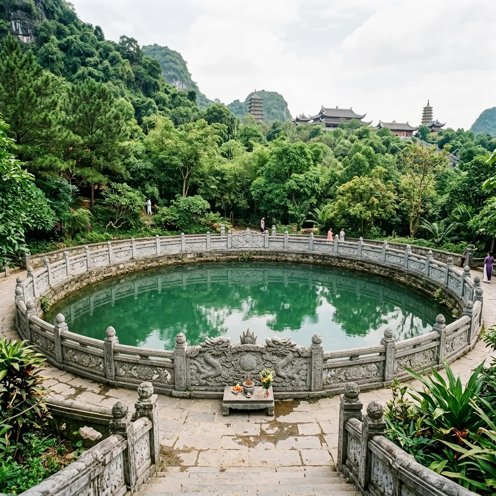 Giếng Ngọc Chùa Bái Đính