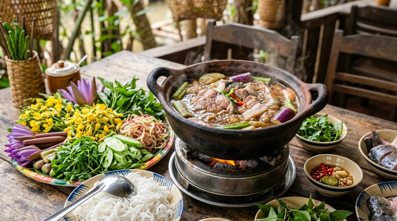 Lẩu mắm Cần Thơ