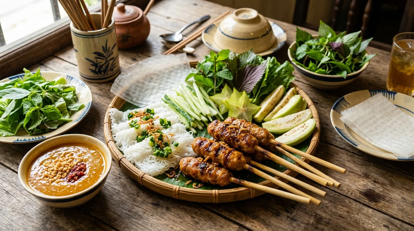 Nem nướng Cái Răng Cần Thơ
