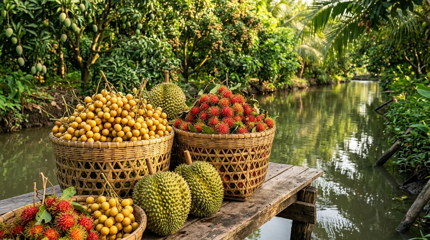 Mùa trái cây Phong Điền Cần Thơ