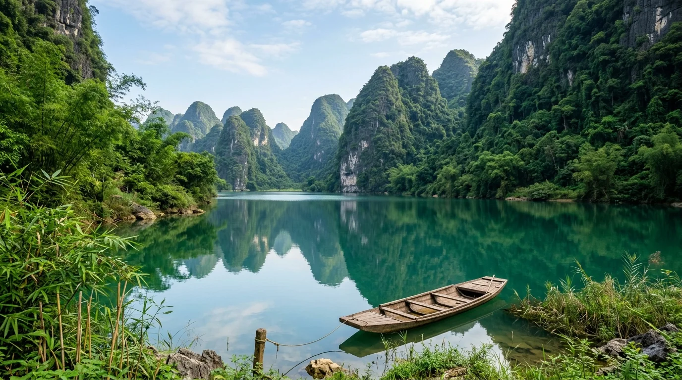 Hồ Thang Hen Cao Bằng