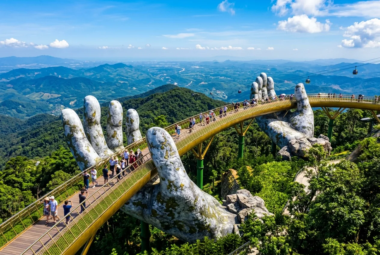 Cầu Vàng Bà Nà Hills