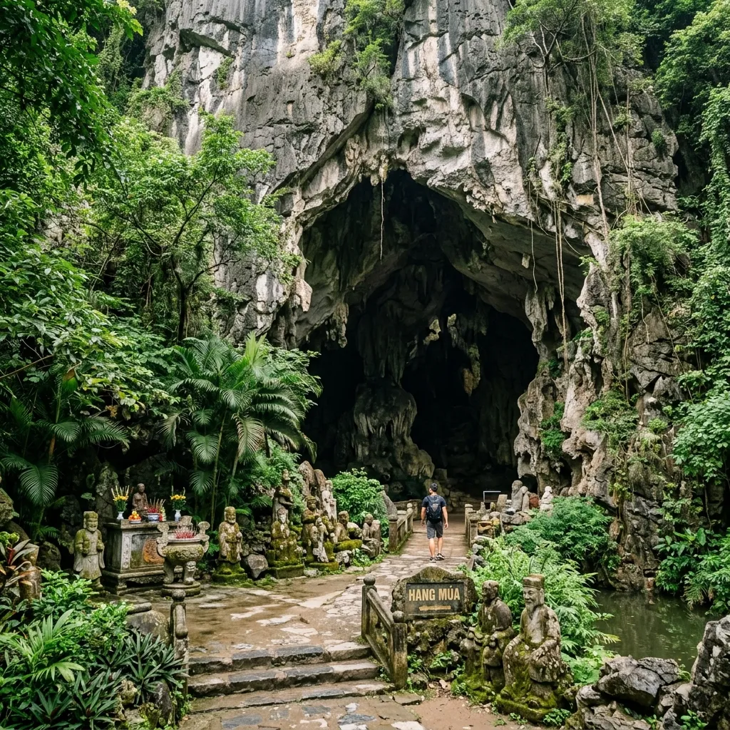 Lòng hang Múa cổ kính