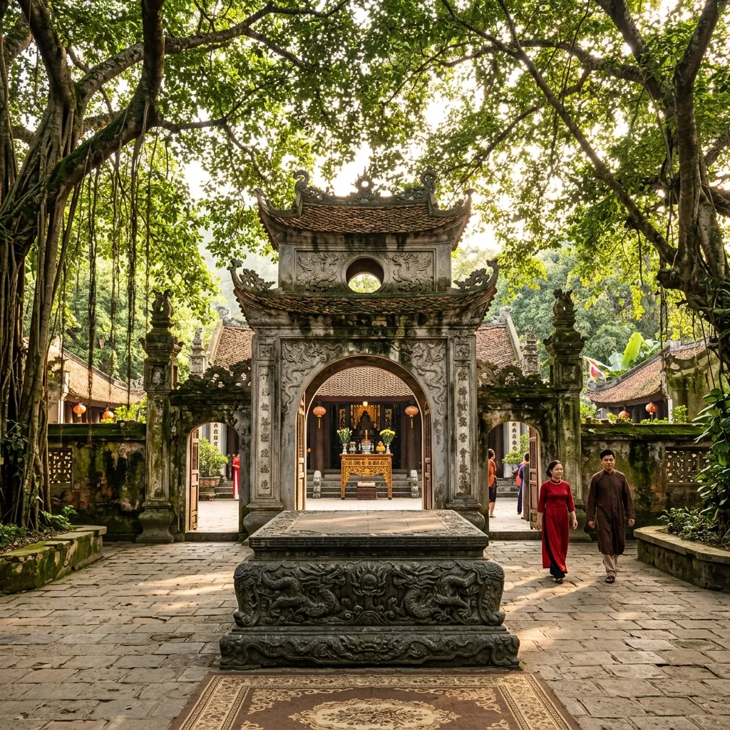 Sập đá rồng Hoa Lư