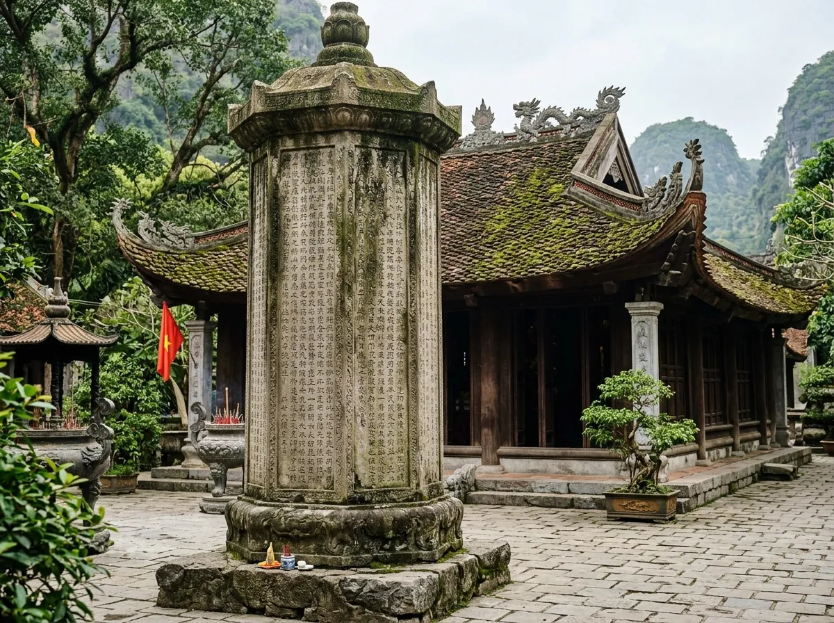 Chùa Nhất Trụ và Cột kinh đá