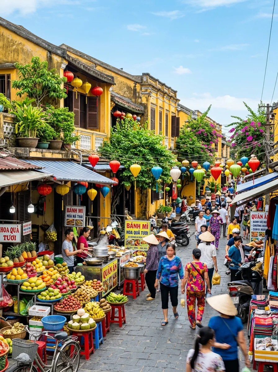 Chợ Hội An nhộn nhịp
