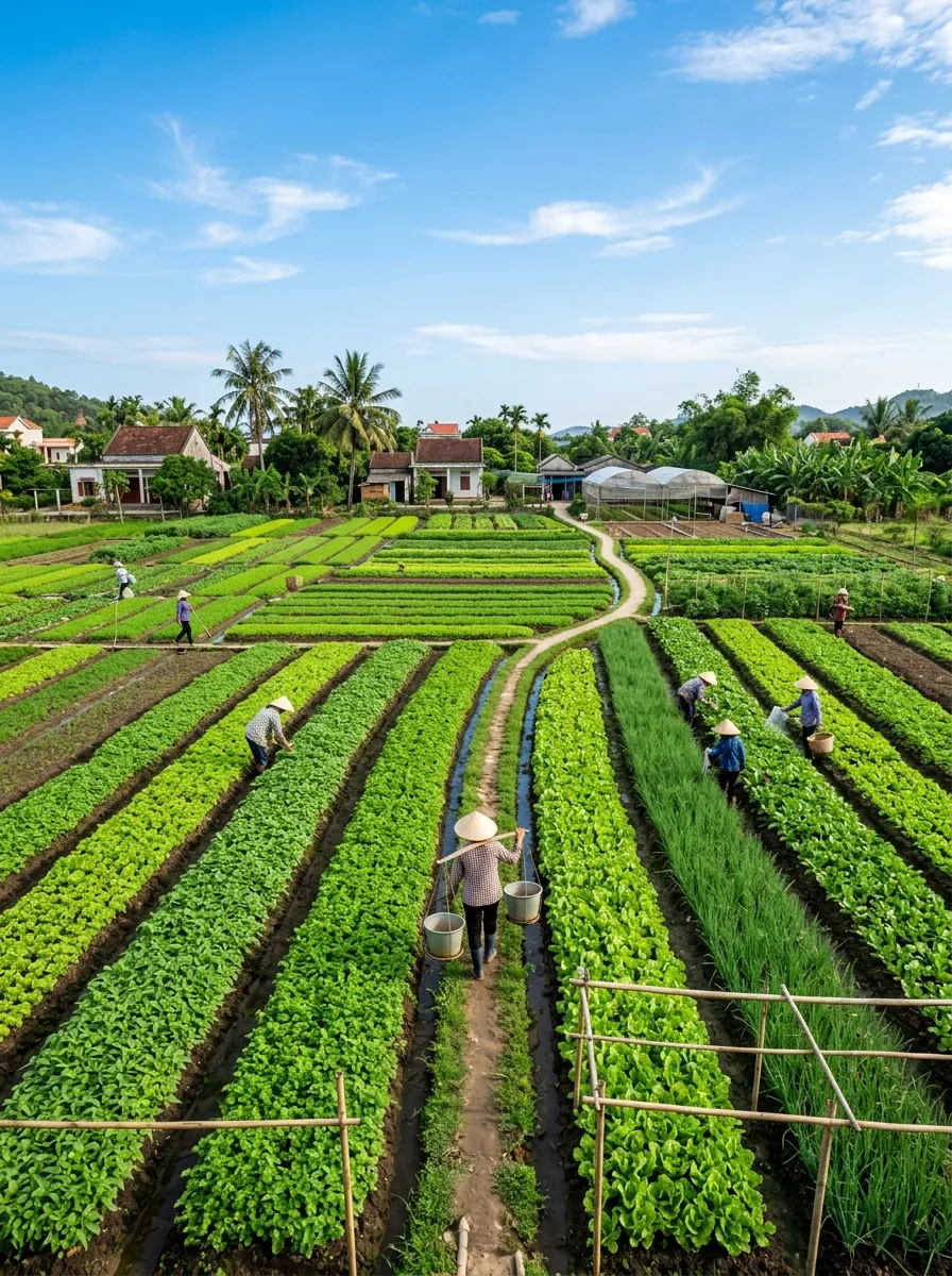 Làng rau Trà Quế