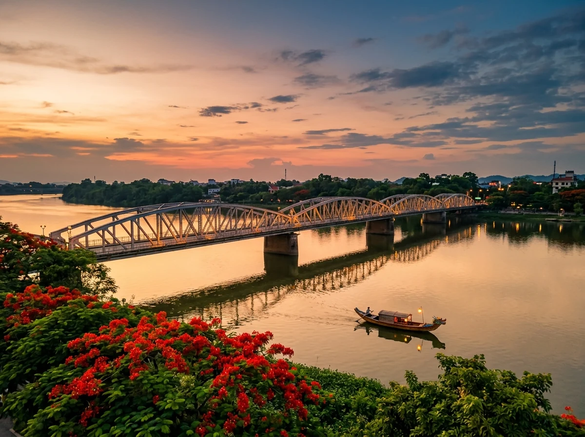 Cầu Trường Tiền Sông Hương Huế
