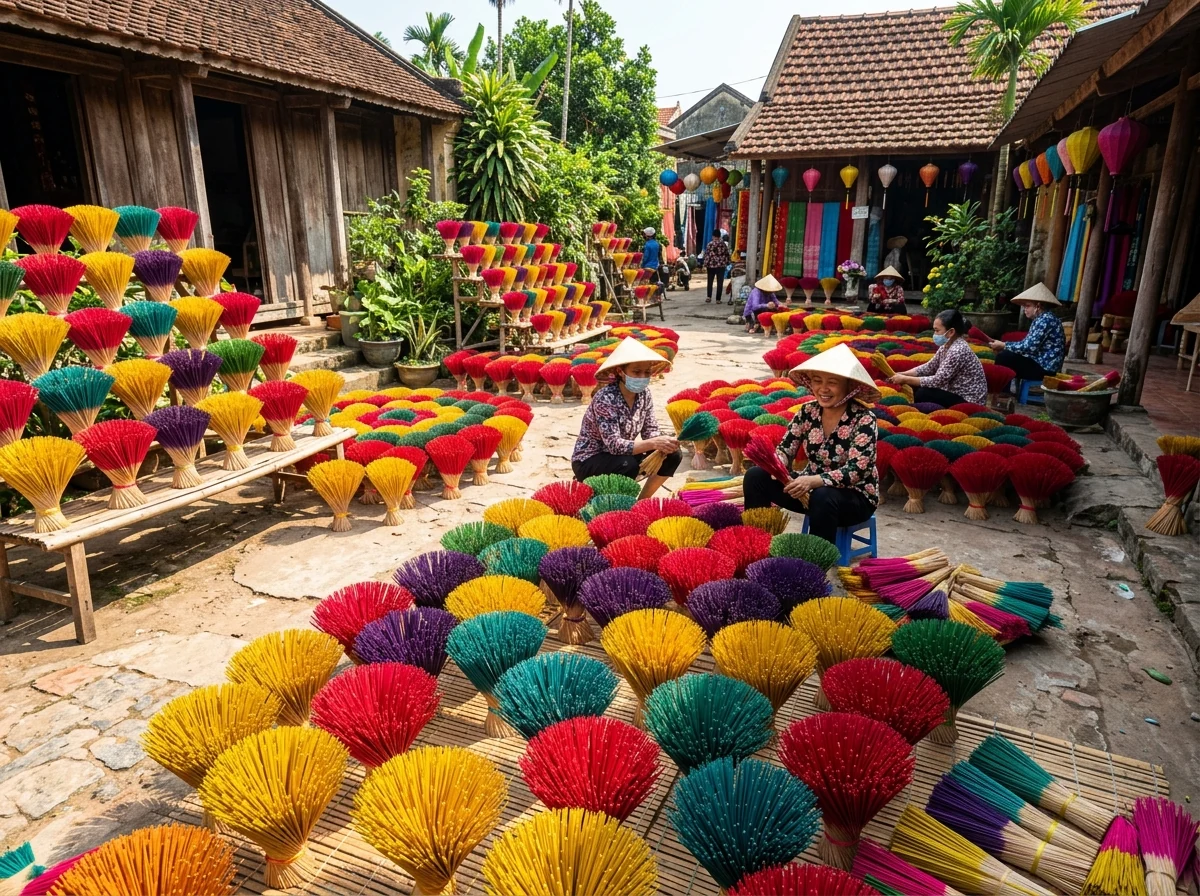 Làng hương Thủy Xuân Huế