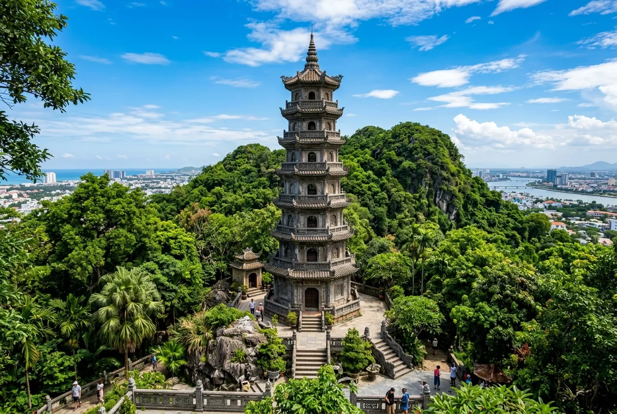 Tháp Xá Lợi oai nghiêm