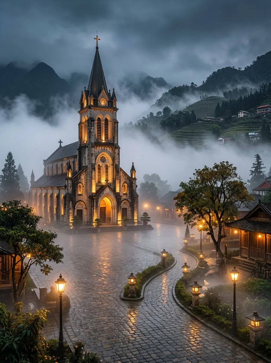 Nhà thờ Đá Sapa