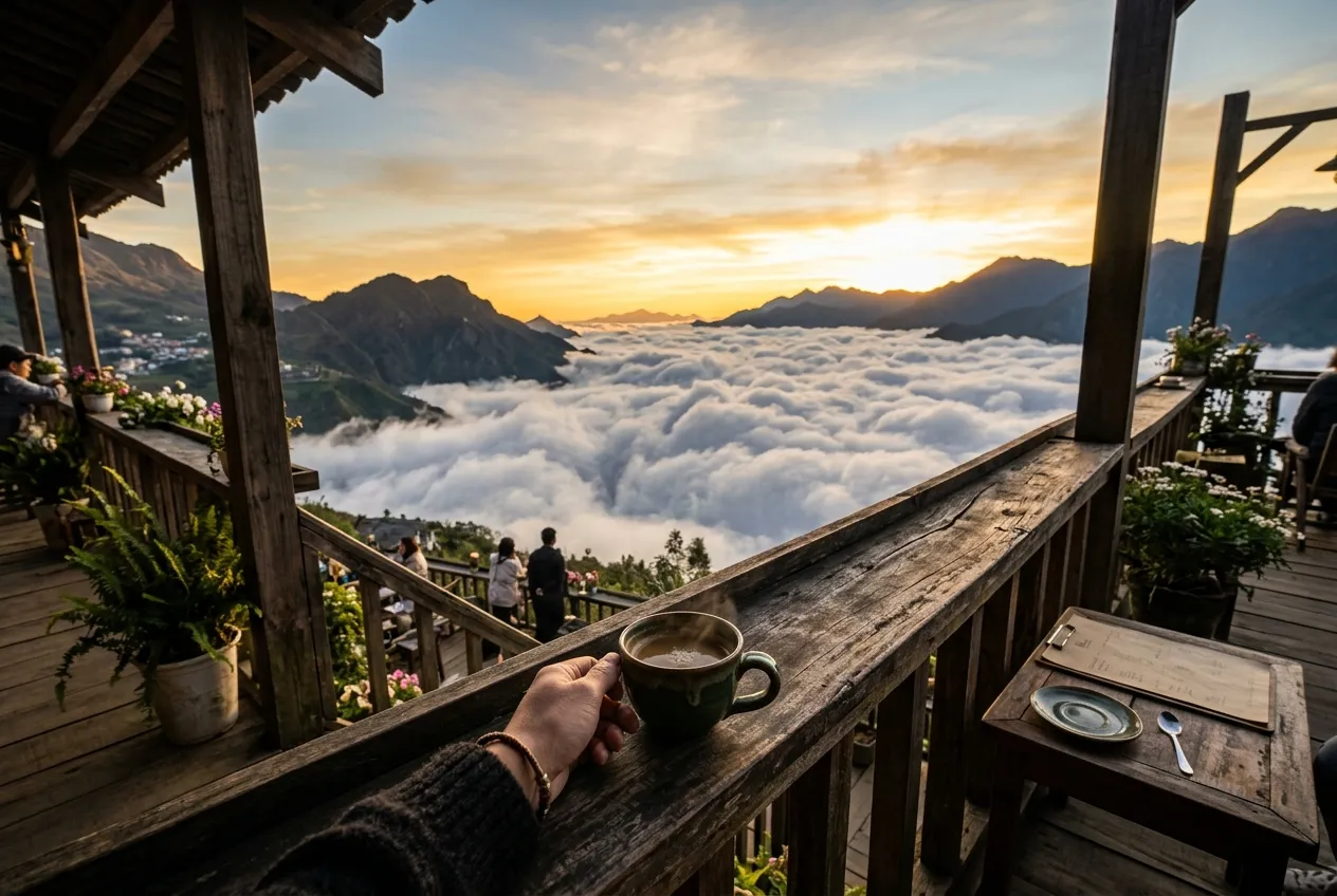 Cafe săn mây trung tâm