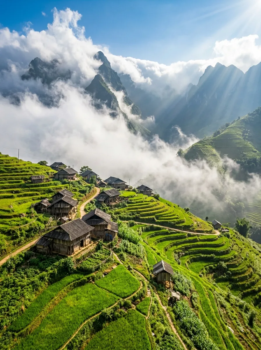 Xã Háng Đồng hoang sơ