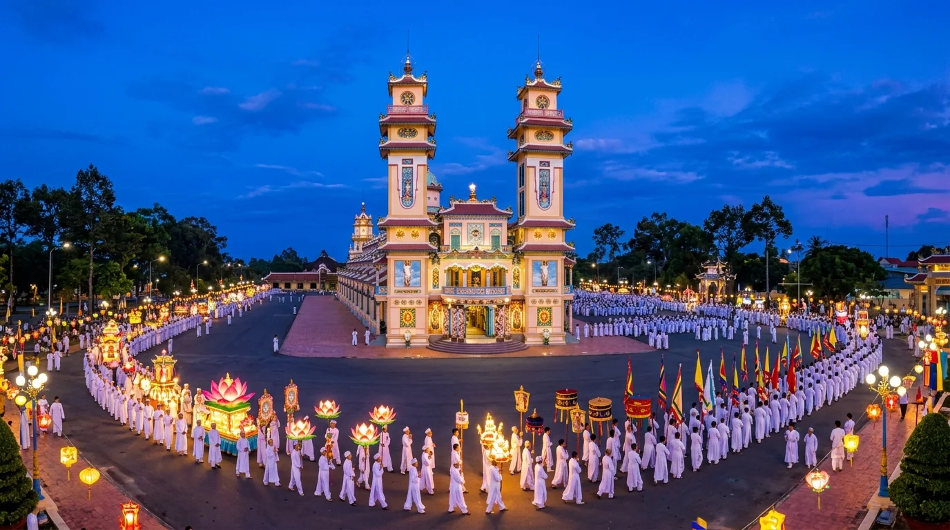 Mùa Đại lễ Đức Chí Tôn Tòa Thánh Tây Ninh