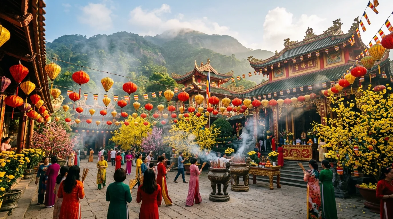 Mùa Hội Xuân Núi Bà Đen Tây Ninh