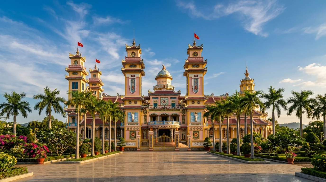 Tòa Thánh Tây Ninh Đền Thánh Cao Đài